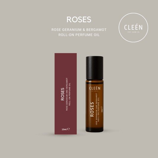 Cleén Roses Roll-On Perfume Oil 10ml