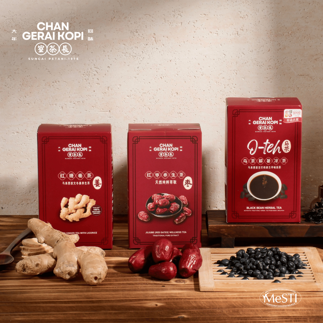 Chan Gerai Kopi Bentong Ginger Tea with Licorice