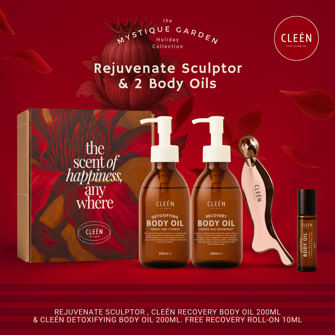 Cleén Rejuvenate Sculptor + 2 Body Oils Bundle – Greenxagon