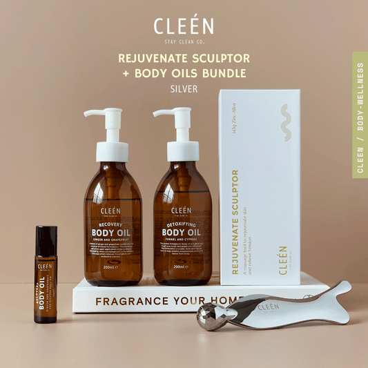 Cleén Rejuvenate Sculptor + 2 Body Oils Bundle