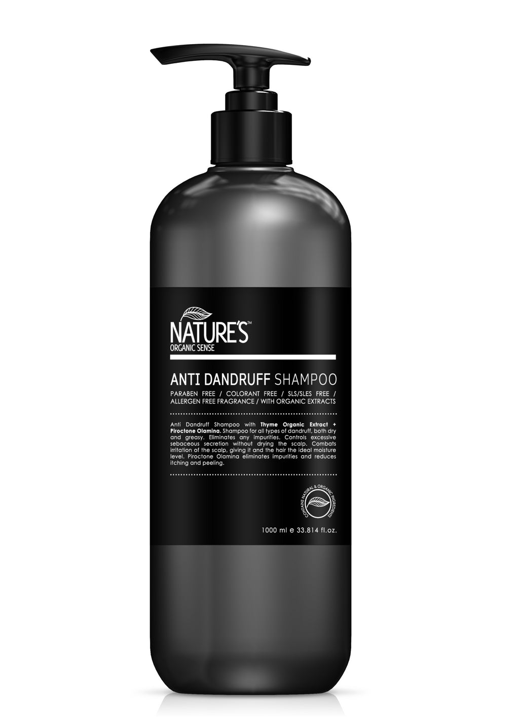 NATURE'S ANTI DANDRUFF SHAMPOO 300ML / 1000ML