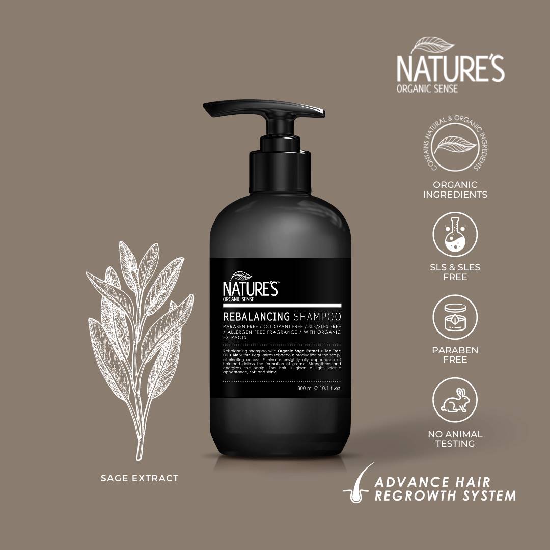 NATURE'S REBALANCING SHAMPOO 300ML / 1000ML