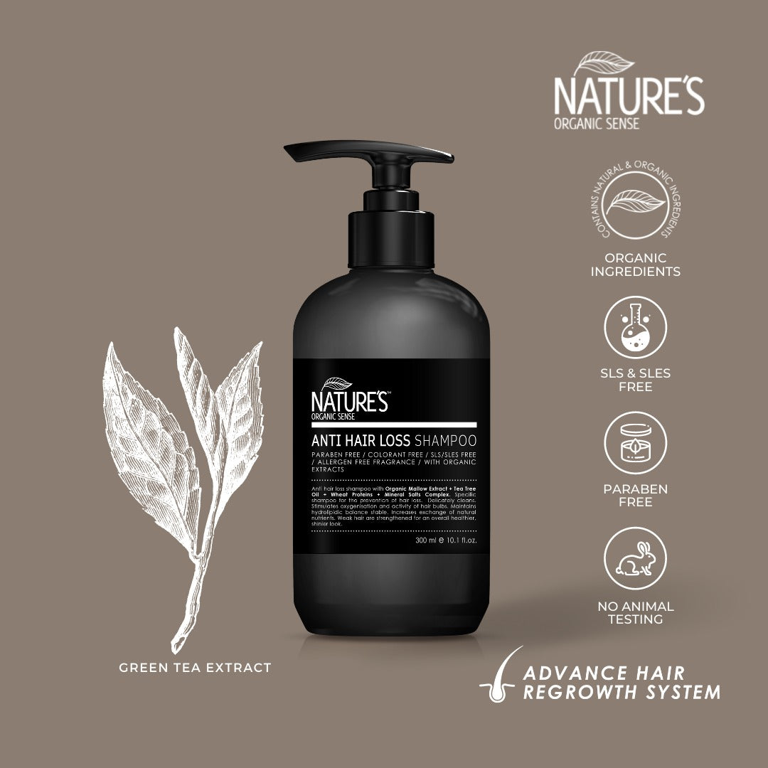 NATURE'S ANTI HAIR LOSS SHAMPOO 300ML / 1000ML