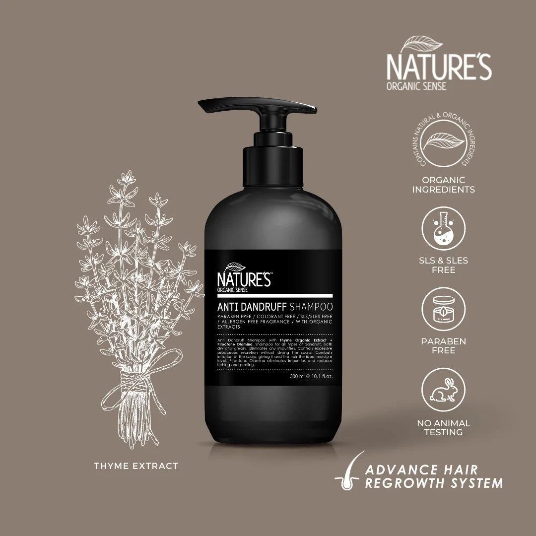 NATURE'S ANTI DANDRUFF SHAMPOO 300ML / 1000ML