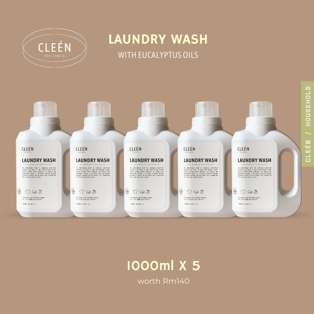 Cleén Household Laundry Wash [Kid-safe]