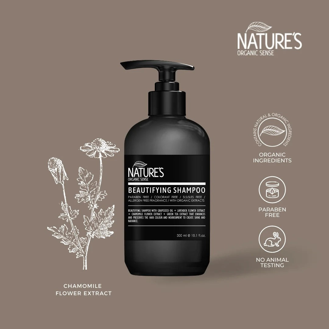 NATURES BEAUTIFYING SHAMPOO 300ML / 1000ML