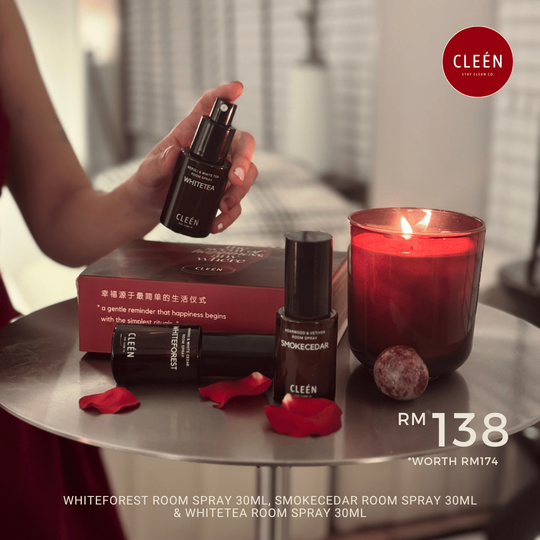 Cleén Room Spray Trio