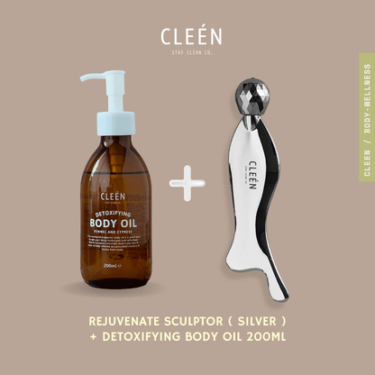 Cleén Rejuvenate Sculptor + 1 Body Oil Bundle