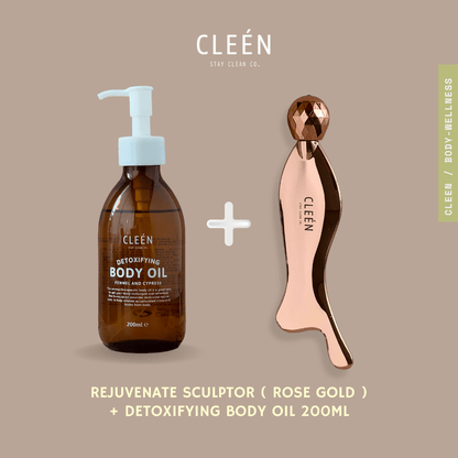 Cleén Rejuvenate Sculptor + 1 Body Oil Bundle