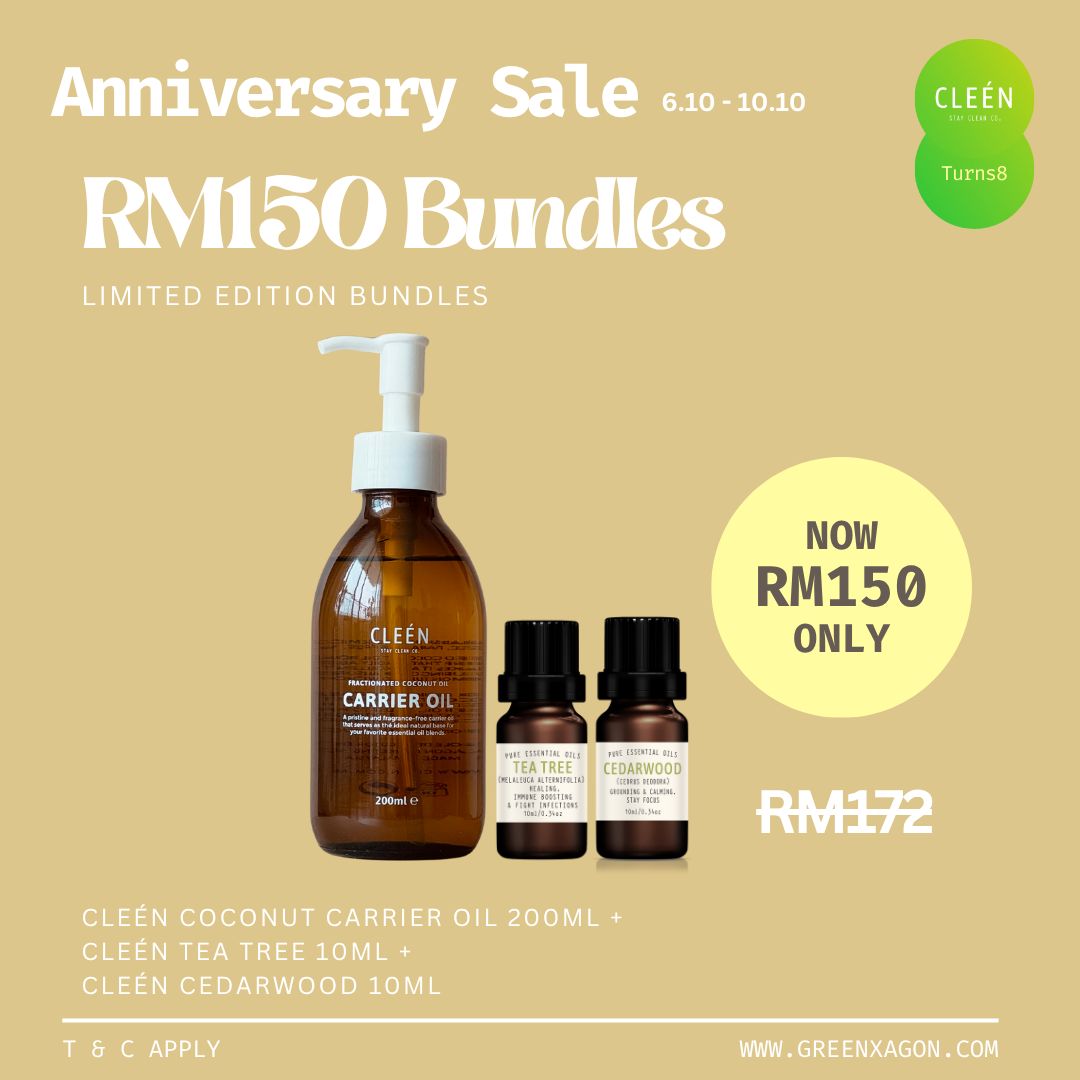 Cleén Coconut Carrier Oil Bundle
