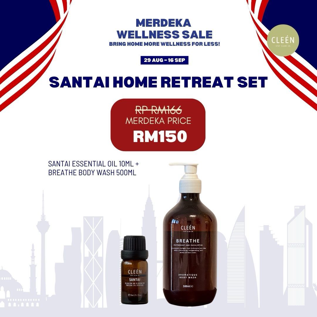 【Merdeka】 Santai Home Retreat Set