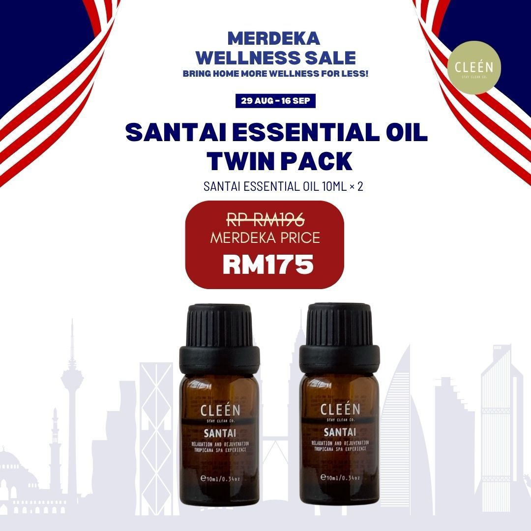 【Merdeka】Cleén Santai Duo Set