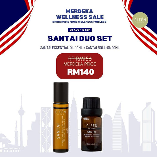 【Merdeka】Cleén Santai Duo Set