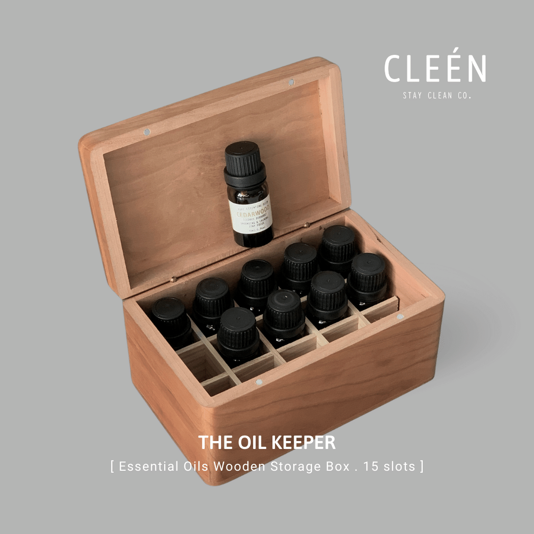 Cleen Essential Oil Storage Box 15 Slots