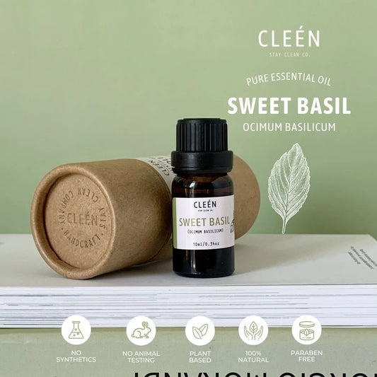 Cleen Sweet Basil Essential Oils 10ml
