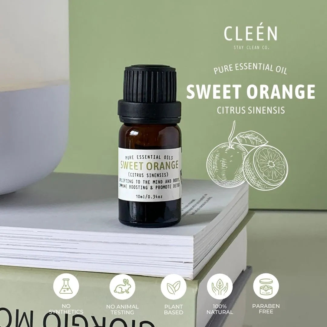 Cleen Sweet Orange Pure Essential Oils 10ml