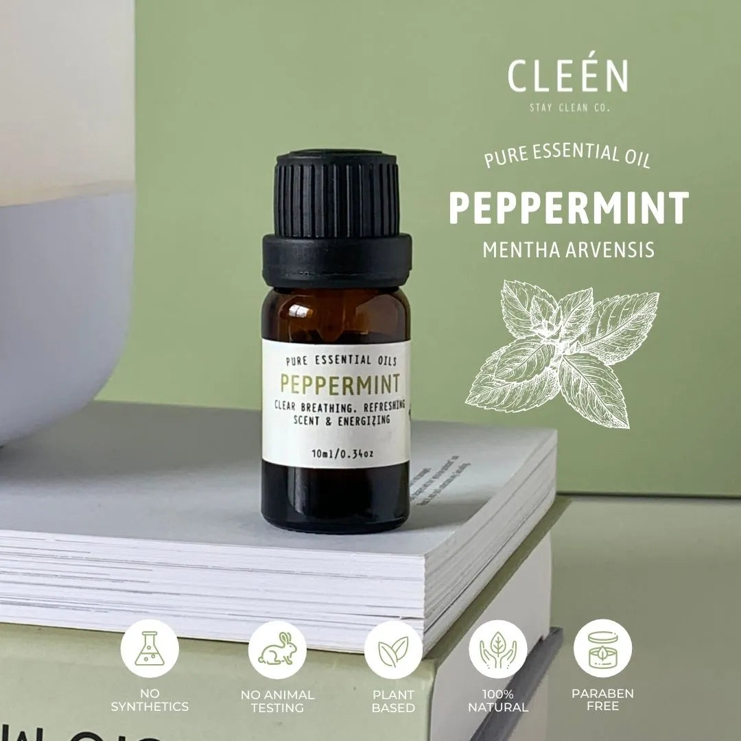 Cleen Peppermint Pure Essential Oils 10ml